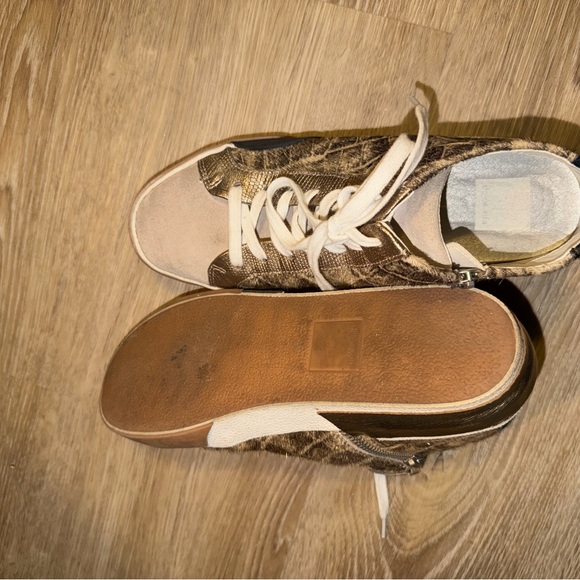 🆕 Dolce Vita Zoel Mixed Media High-top Sneakers Sz 8.5 - Picture 11 of 12